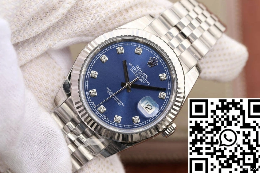 M126334-0016 Dial Blue Factory EW Rolex Datejust 0429